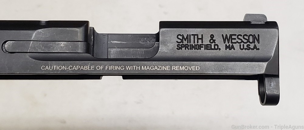 Smith & Wesson M&P 9 Shield 1.0 factory slide used with internals & sights-img-8
