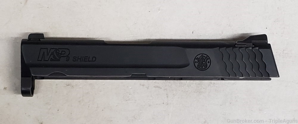 Smith & Wesson M&P 9 Shield 1.0 factory slide used with internals & sights-img-0