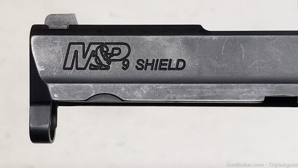 Smith & Wesson M&P 9 Shield 1.0 factory slide used with internals & sights-img-6