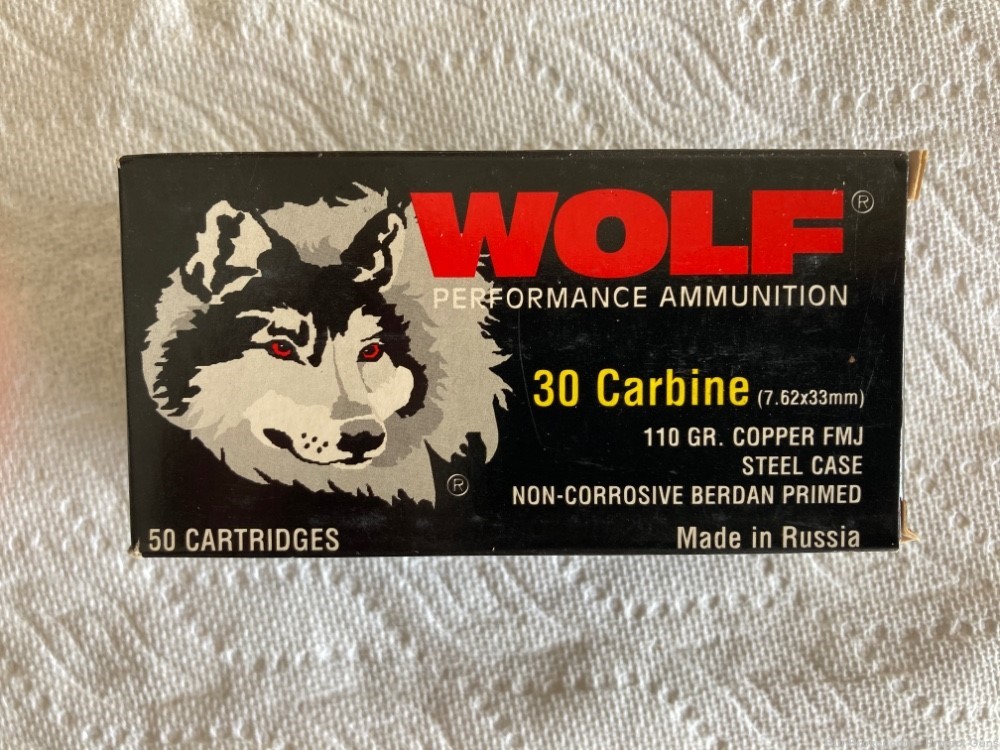 .30 carbine Wolf brand -img-0