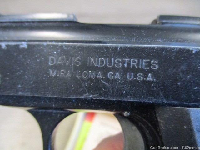 Evidence GUN Davis Industries P380 380auto P-380 380acp Police Confiscation-img-2