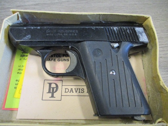 Evidence GUN Davis Industries P380 380auto P-380 380acp Police Confiscation-img-1