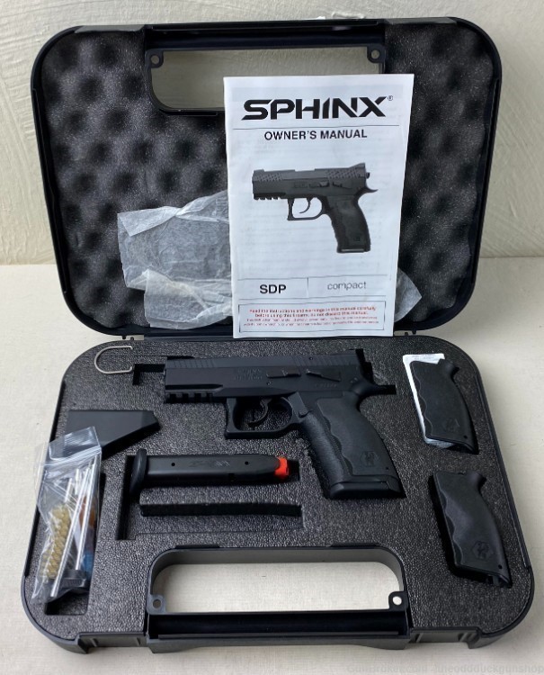 Sphinx SDP Compact 9mm Para 3.75" LNIB-img-0