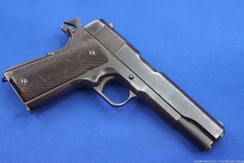 US Remington Rand Model 1911 A1 Pistol 45ACP 1945 MFG SA 1911A1 US ARMY WW2-img-43