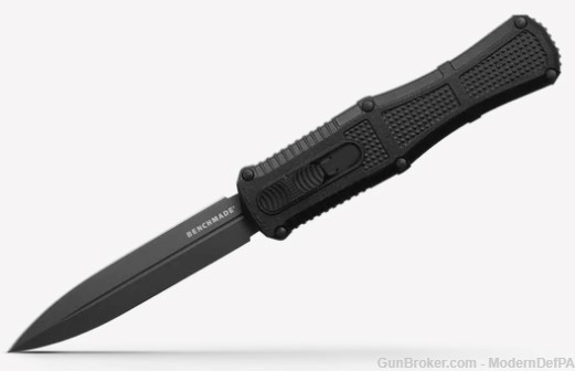 Benchmade Auto Claymore Black Grivory Auto OTF Knife NEW in TELFORD PA-img-1