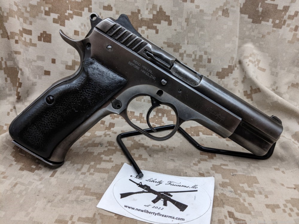 BUL Storm 9mm Pistol DA/SA CZ 75 style metal frame 1-17rd mag USED Good-img-1