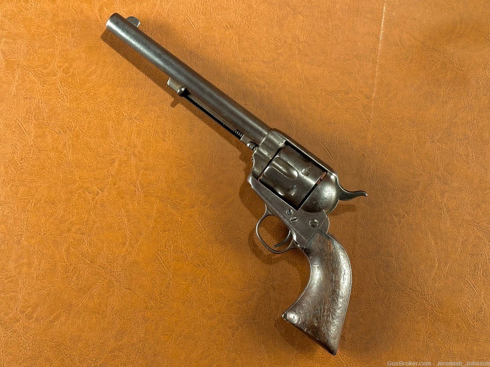1873 Colt Single Action Army .45 Cal Revolver 7 1/2" Factory Letter 1883-img-1