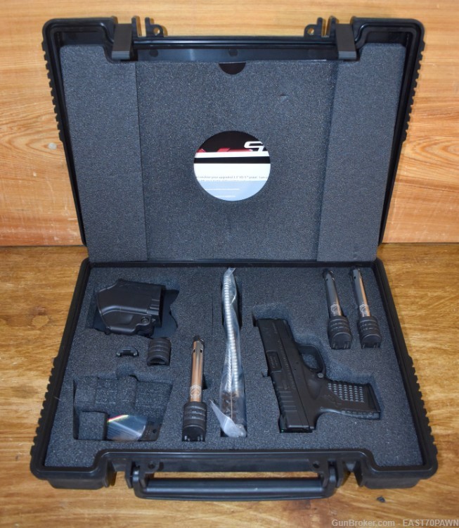 Springfield Armory XDS 9MM 3.3" Pistol - Case (4) Mags Holster -img-0