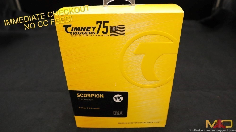 Timney CZ Scorpion Evo 3 Trigger New In Box!-img-0