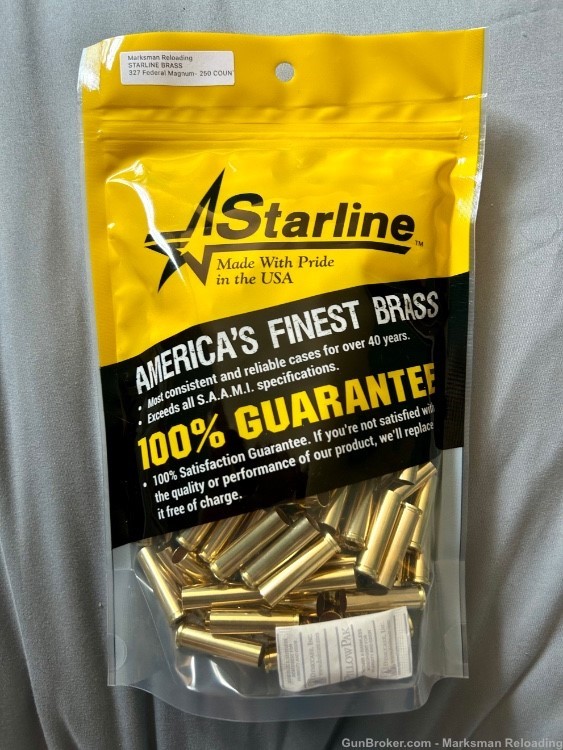 Starline 327 Federal Magnum Brass, 327 MAG- 250 Count-img-2
