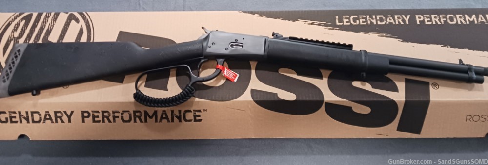 ROSSI MODEL 92 44 MAGNUM SNIPER GRAY 16.5" THREADED LEVER ACTION RIFLE NEW-img-1