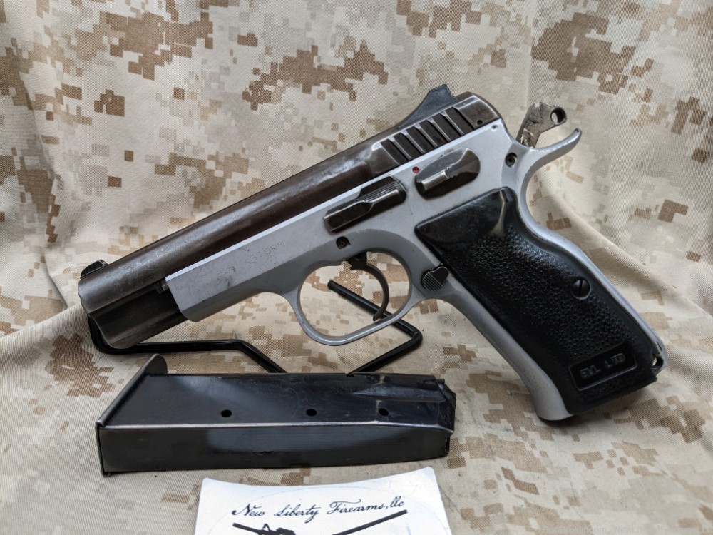BUL Storm 9mm Pistol DA/SA CZ 75 style metal frame 1-17rd mag USED Good-img-2