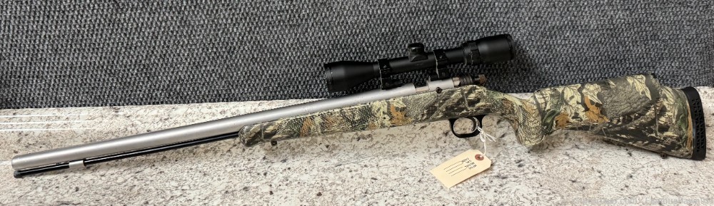 Knight 50 Cal Black Powder Rifle Camo Stock-img-6