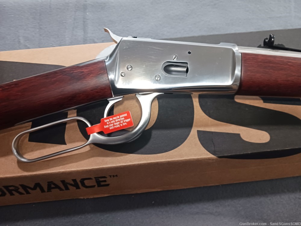 ROSSI MODEL 92 44 MAGNUM 16" STAINLESS LEVER ACTION RIFLE NEW-img-3