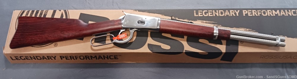 ROSSI MODEL 92 44 MAGNUM 16" STAINLESS LEVER ACTION RIFLE NEW-img-1