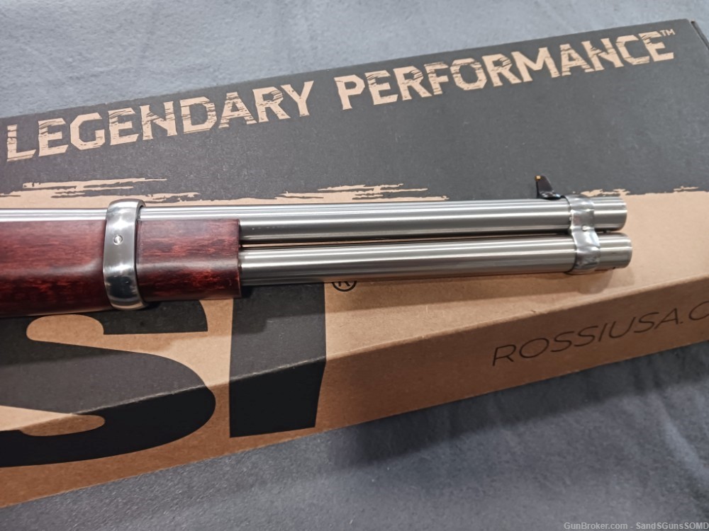 ROSSI MODEL 92 44 MAGNUM 16" STAINLESS LEVER ACTION RIFLE NEW-img-5