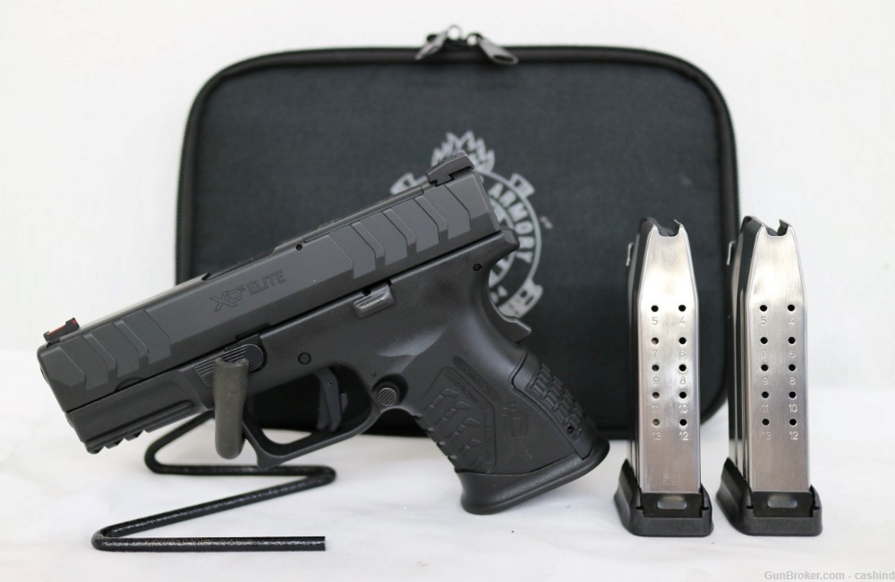 Springfield Armory XD-M Elite Compact OSP 9mm 3.8” S.Auto Pistol – Polymer-img-0
