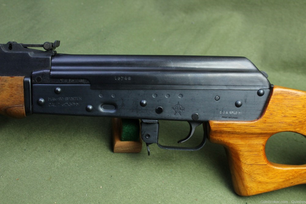 Excellent Chinese Norinco Mak-90 Sporter AK47 7.62x39 Semi Auto Rifle 30 Rd-img-5