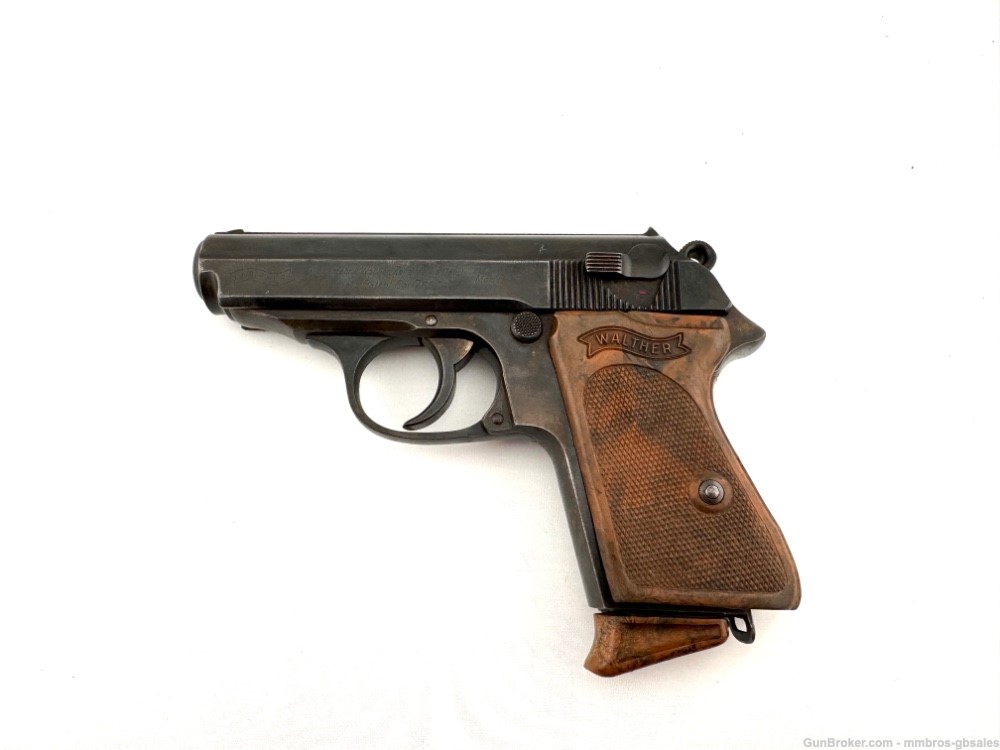 WALTHER PPK .32ACP 1939 RARE "W" SUFFIX / XTRA MAG 7.65MM CROWN/'N' PROOF -img-8