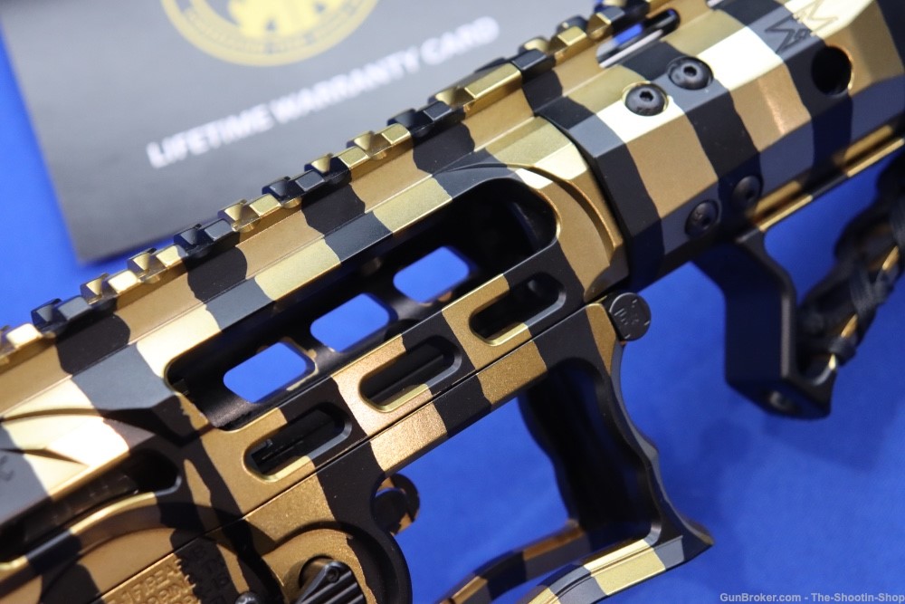 F-1 Model BDRX AR15 Pistol 223 WYLDE 556 GOLD TIGER STRIPE F1 HIPERTOUCH AR-img-35