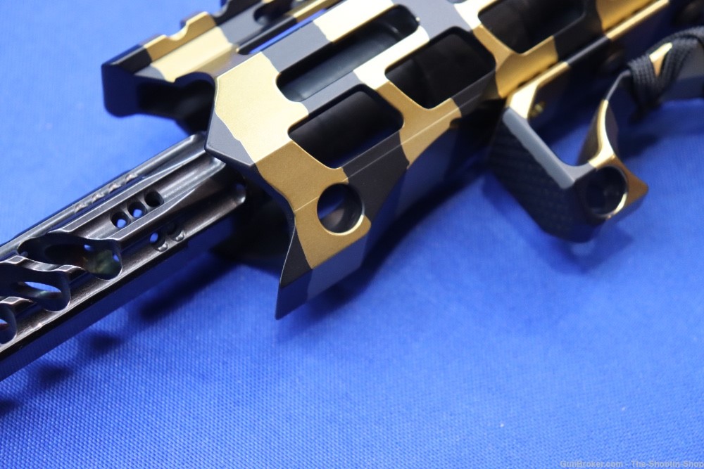 F-1 Model BDRX AR15 Pistol 223 WYLDE 556 GOLD TIGER STRIPE F1 HIPERTOUCH AR-img-14