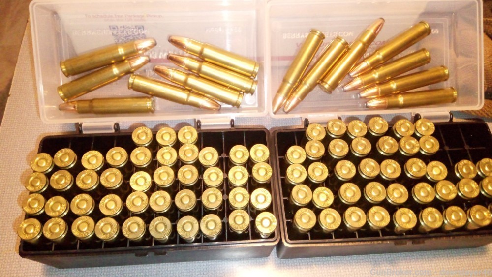 358 Winchester ammo  100 rounds-img-0