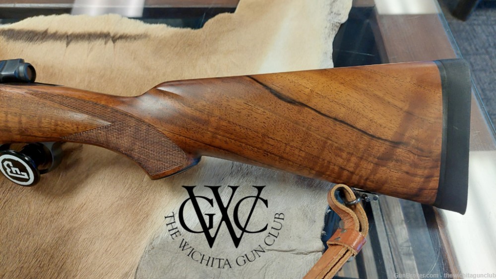 Pre Owned Dakota Arms Model 76 257 Weatherby Custom Plains Game Rifle-img-4
