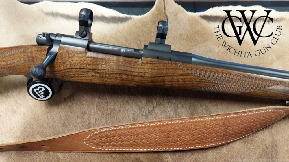 Pre Owned Dakota Arms Model 76 257 Weatherby Custom Plains Game Rifle-img-8