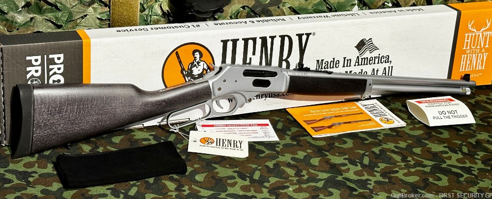 Brand NEW in BOX HENRY ALL WEATHER H009GAW 20" BBL 30-30 Lever Action -img-1