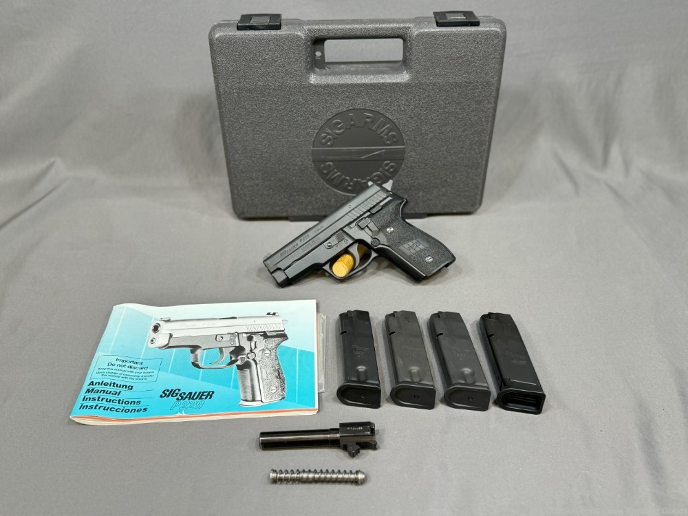 German Sig Sauer P229 - .40 S&W / .357 SIG Semi Automatic Pistol + Extras-img-0