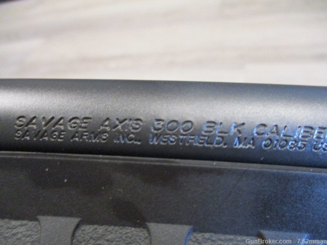 Savage Axis 16" 300blk Bolt Action Rifle 300 Blackout Threaded Barrel AAC -img-8