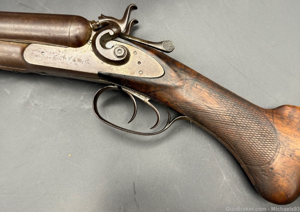 Colt 1878 Wells Fargo Coach Shotgun 12 gauge Antique-img-16