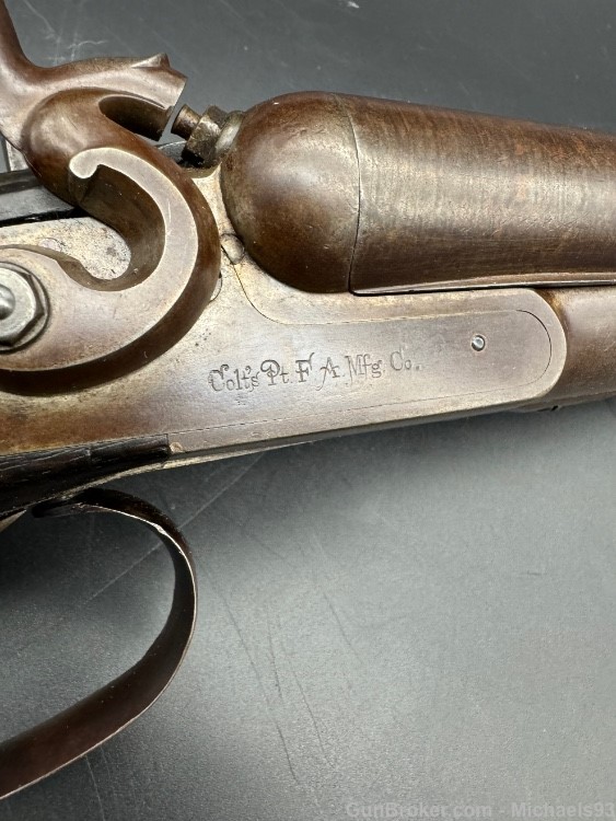 Colt 1878 Wells Fargo Coach Shotgun 12 gauge Antique-img-4