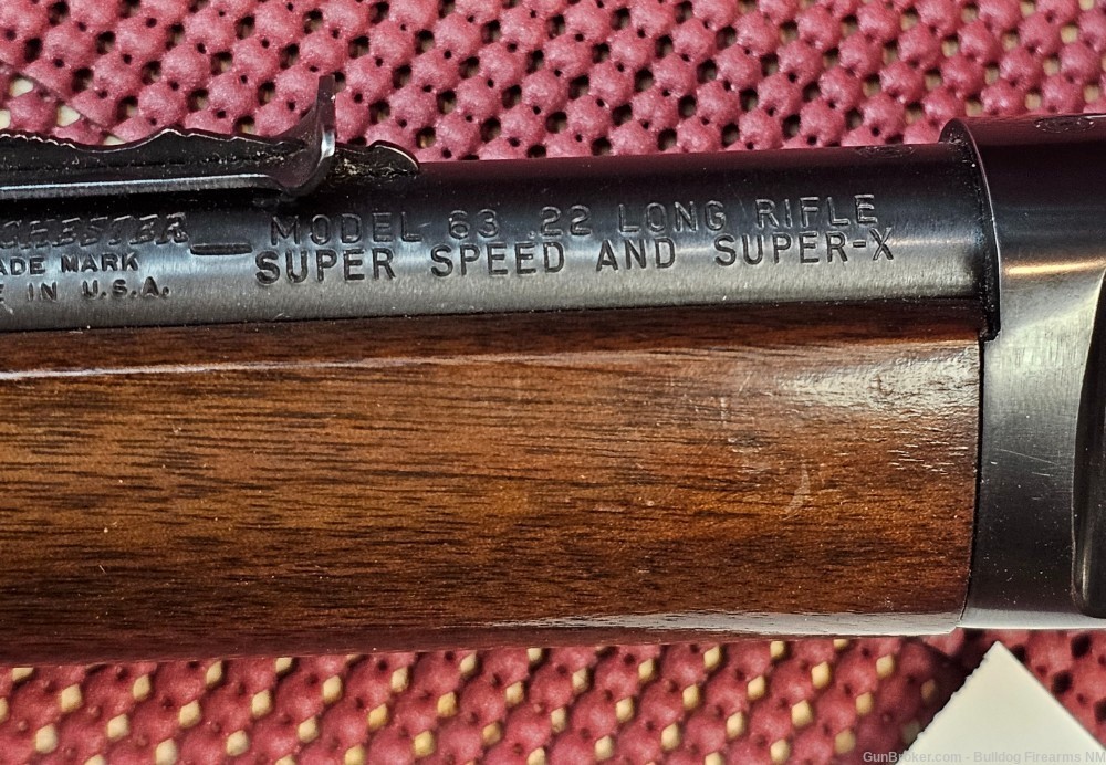 Winchester Model 63 .22 Long Rifle Self-Loading Rifle m.1956  pre-64 -img-18