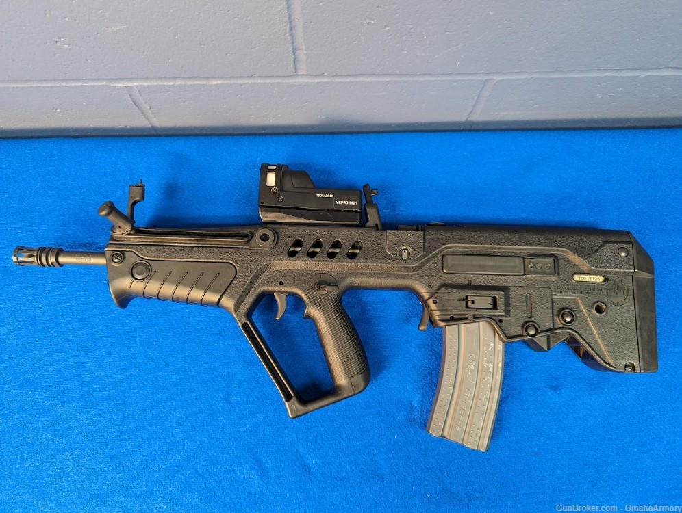 IWI Tavor Sar .223 w/ Mepro M21 and Cleaning Kit Bullpup Integrated Sights-img-0