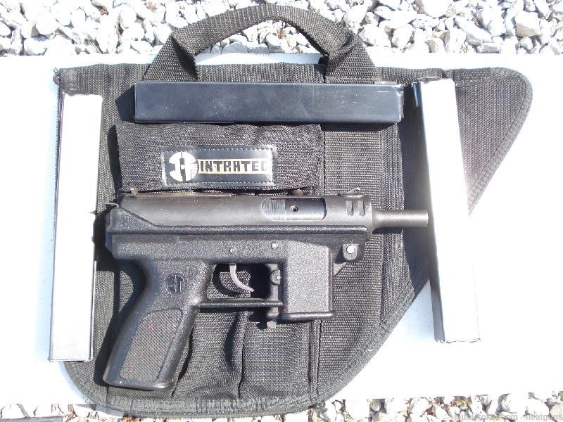 Intratec AB-10 9mm Pistol w/ 3 Magazines and Case-img-5