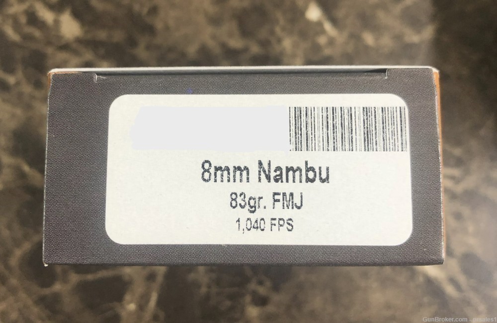 Full Box Rare 8mm Nambu Ammuniiton Correct HS-img-2