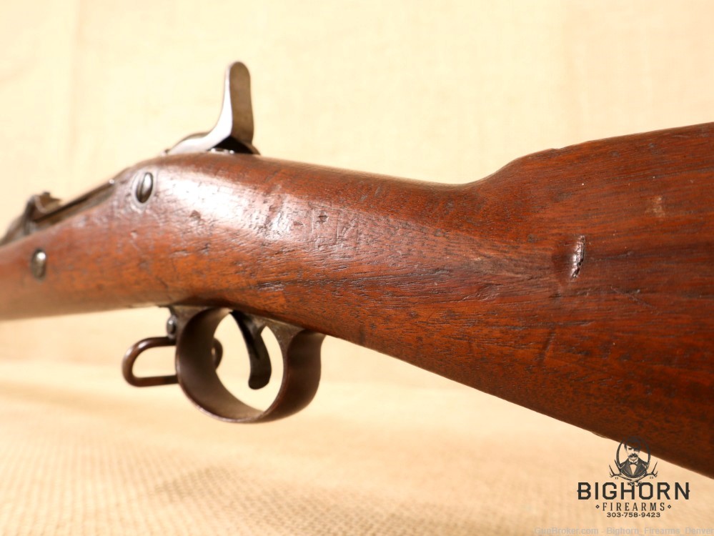 U.S. Springfield Model 1888 Trapdoor Rifle .45-70 1892 Mfg with Rod Bayonet-img-36