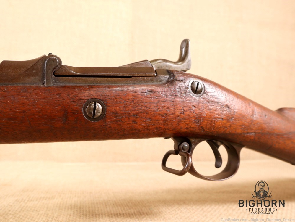 U.S. Springfield Model 1888 Trapdoor Rifle .45-70 1892 Mfg with Rod Bayonet-img-31