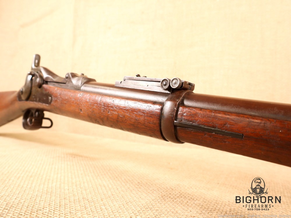 U.S. Springfield Model 1888 Trapdoor Rifle .45-70 1892 Mfg with Rod Bayonet-img-44