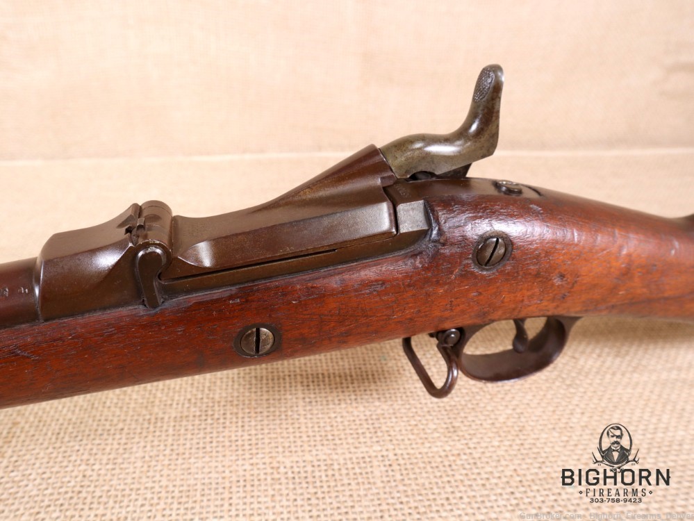 U.S. Springfield Model 1888 Trapdoor Rifle .45-70 1892 Mfg with Rod Bayonet-img-32
