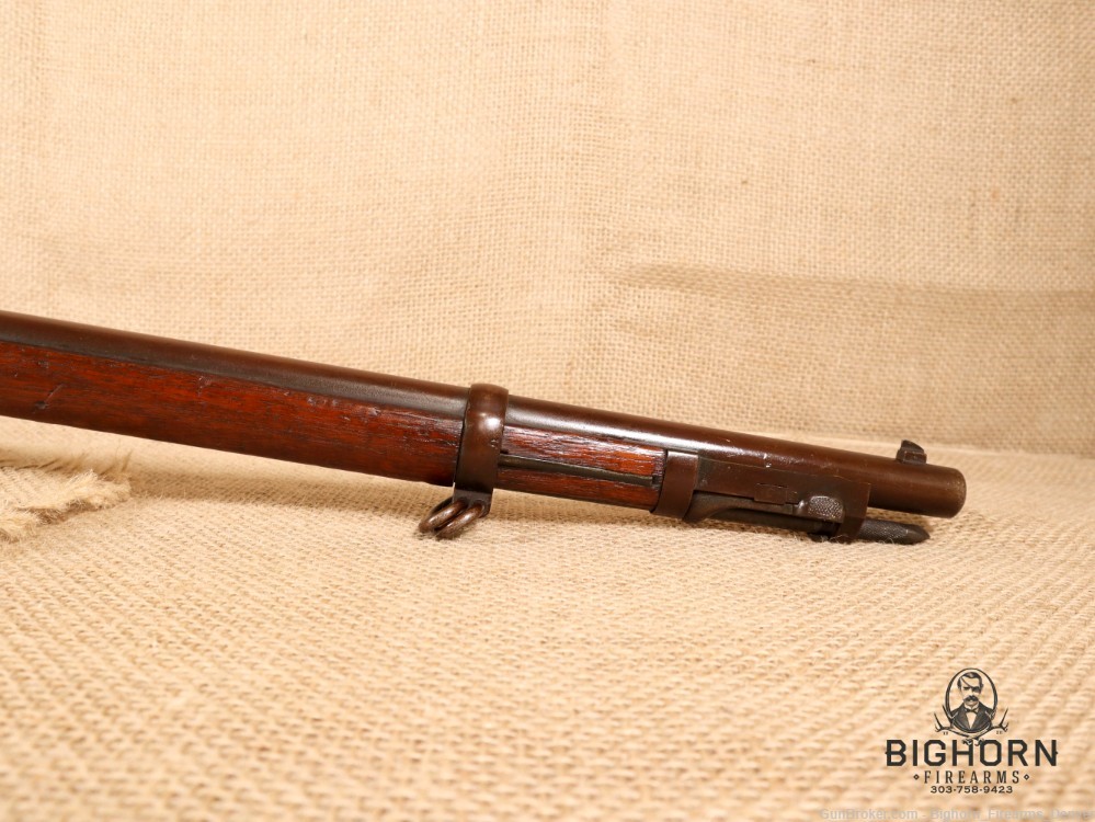 U.S. Springfield Model 1888 Trapdoor Rifle .45-70 1892 Mfg with Rod Bayonet-img-6