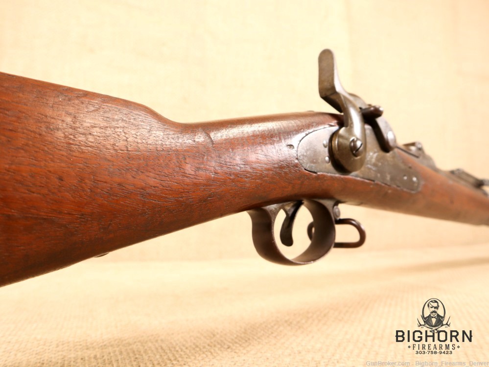 U.S. Springfield Model 1888 Trapdoor Rifle .45-70 1892 Mfg with Rod Bayonet-img-40