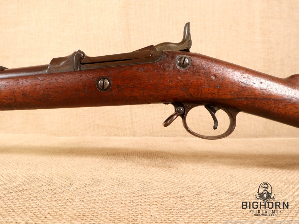 U.S. Springfield Model 1888 Trapdoor Rifle .45-70 1892 Mfg with Rod Bayonet-img-10