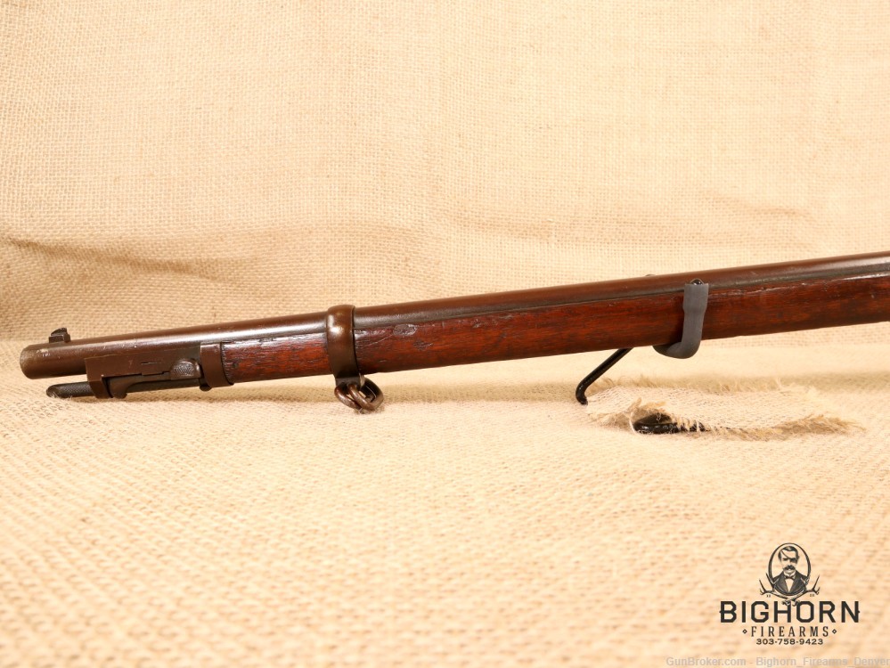 U.S. Springfield Model 1888 Trapdoor Rifle .45-70 1892 Mfg with Rod Bayonet-img-12