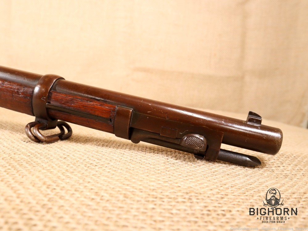 U.S. Springfield Model 1888 Trapdoor Rifle .45-70 1892 Mfg with Rod Bayonet-img-48