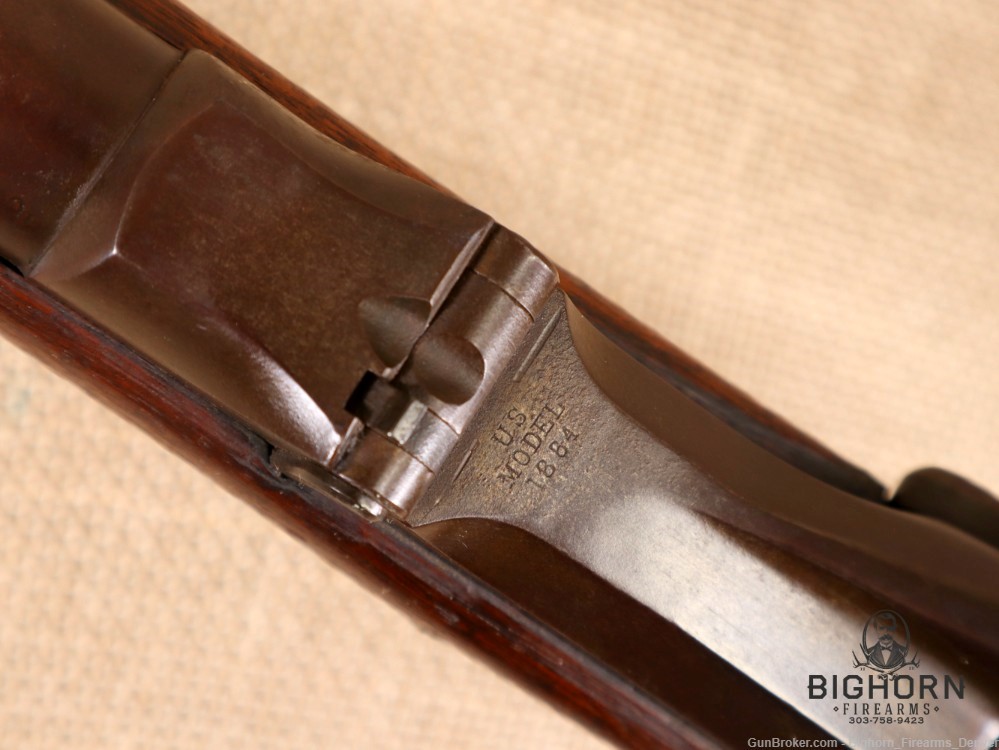 U.S. Springfield Model 1888 Trapdoor Rifle .45-70 1892 Mfg with Rod Bayonet-img-34