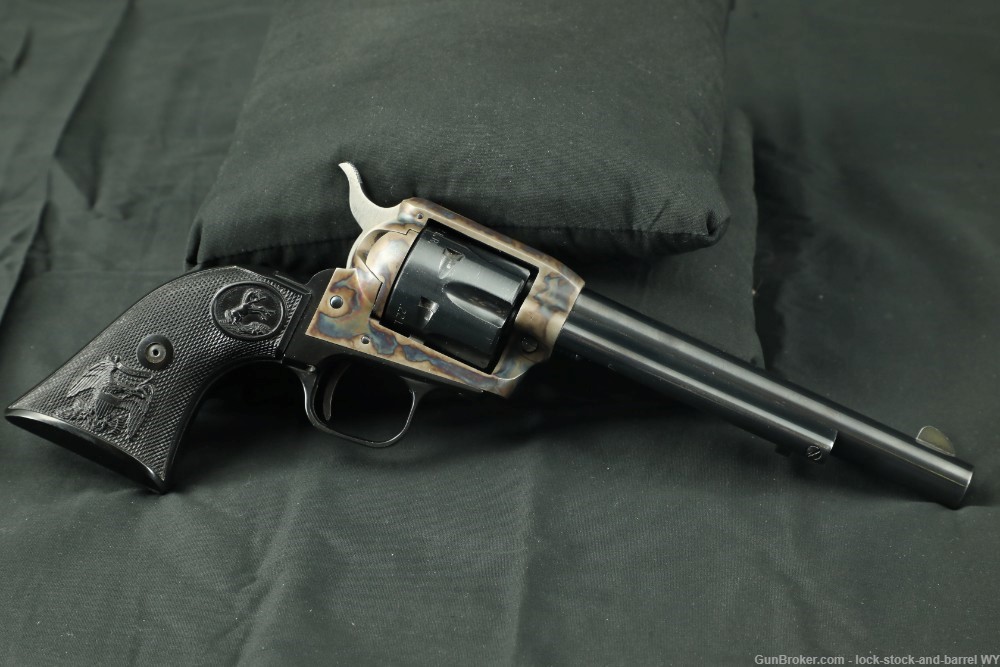1971 Gen 2 Colt Peacemaker 5.75” .22LR/Mag Single Action Revolver, C&R-img-3