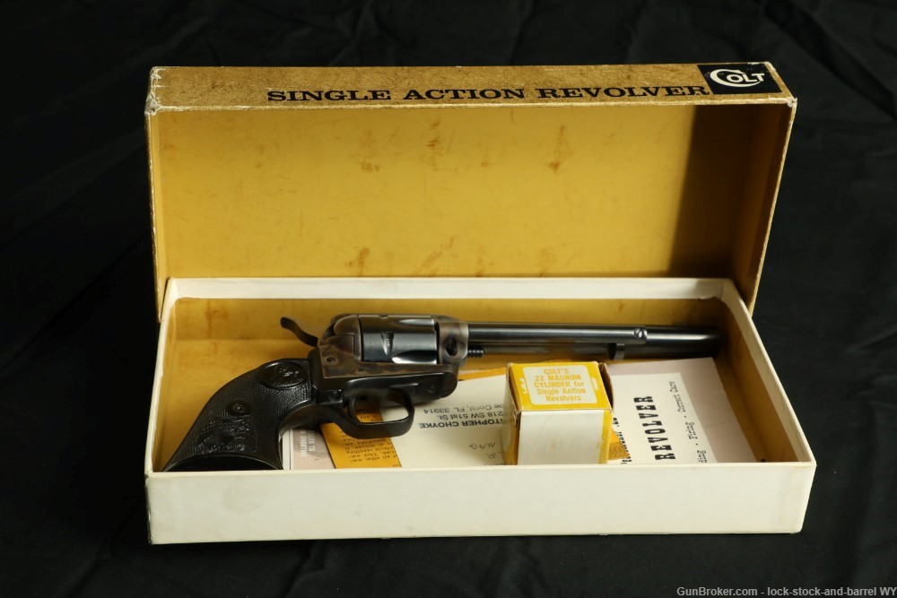 1971 Gen 2 Colt Peacemaker 5.75” .22LR/Mag Single Action Revolver, C&R-img-39