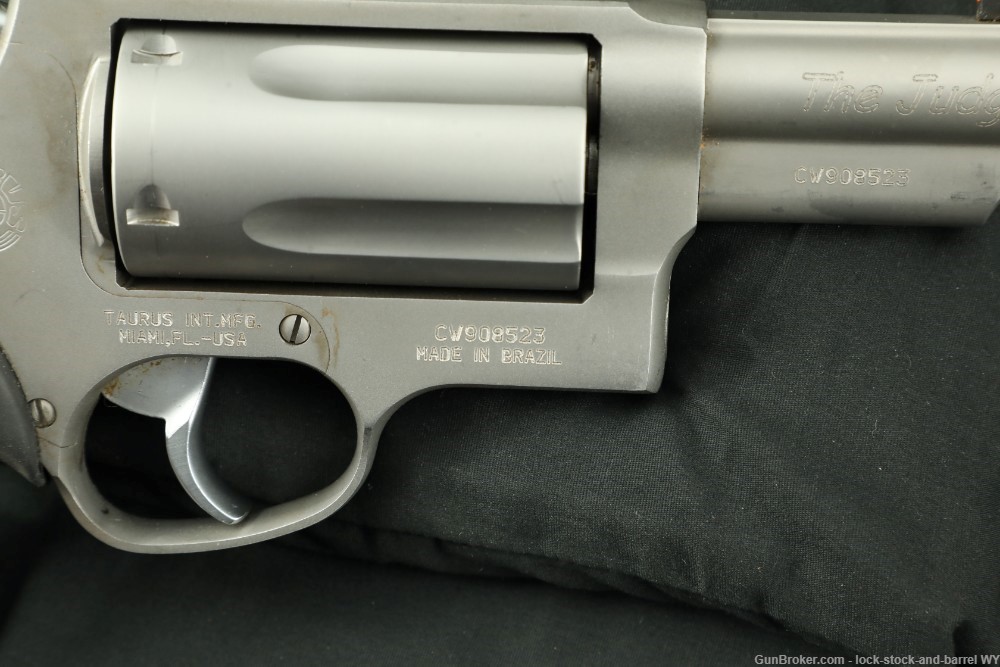 Taurus The Judge 45 Colt/410g 2.5" Shell DA/SA Stainless Revolver 3” 5-Shot-img-20